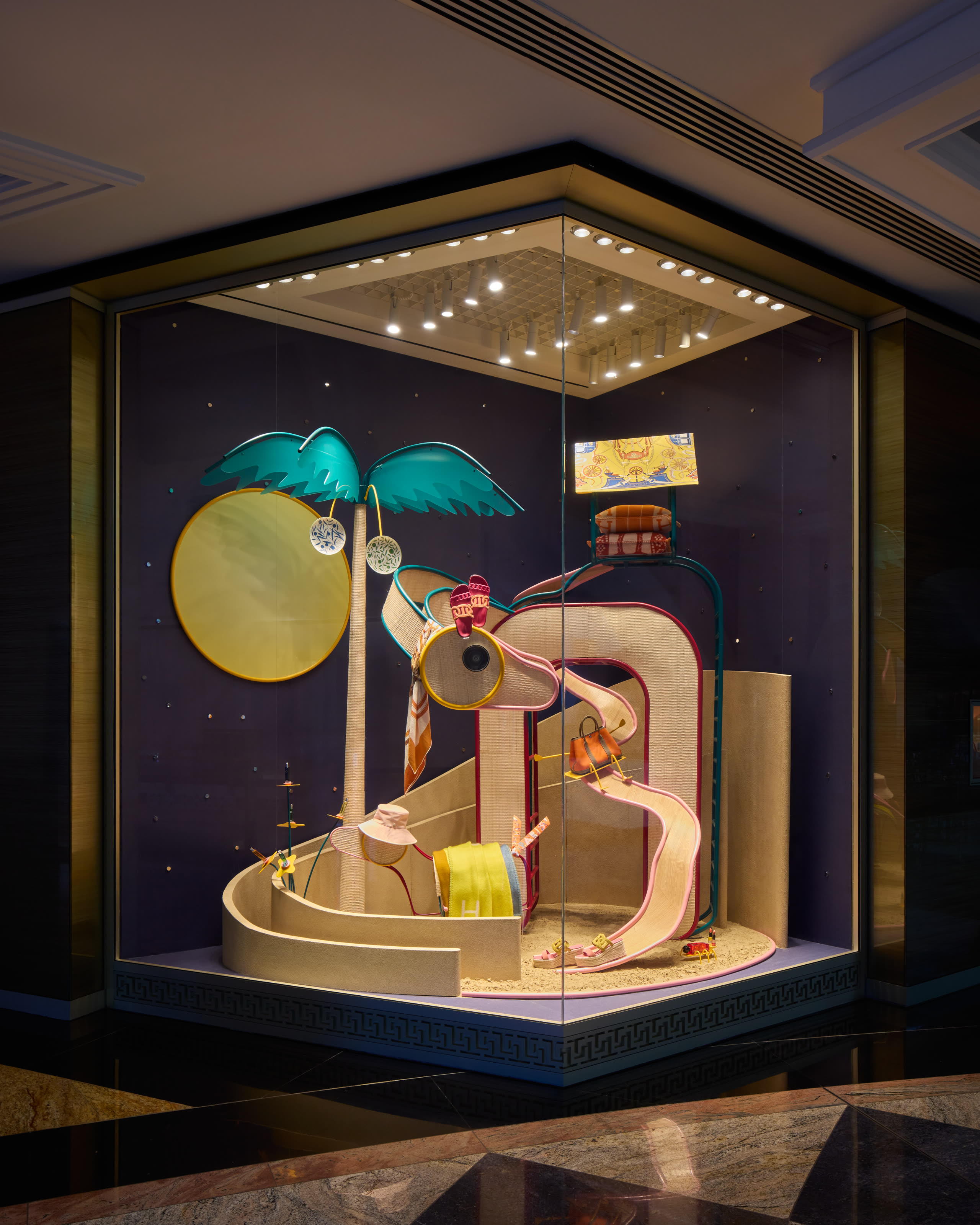 Inside Our Window Displays for a French Luxury Maison in Dubai